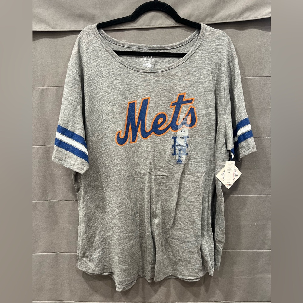 New York Mets Gray Women’s T-Shirt